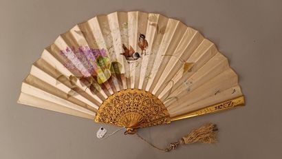 Two fans, Europe, circa 1890

*The first,...