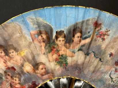 Children's portraits, Europe, circa 1880-1890...