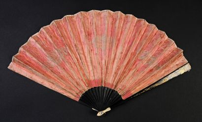 Small pink clouds, Europe, circa 1800 
Folded...