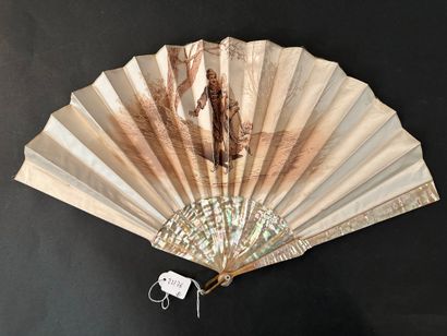 Four fans in the Lauronce style, France,...