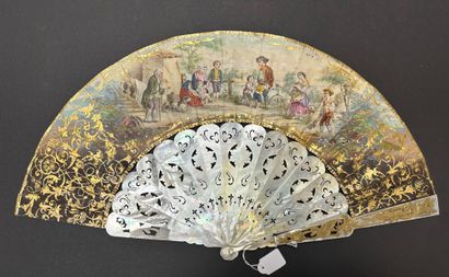 Two fans, France, circa 1850 

*The first,...