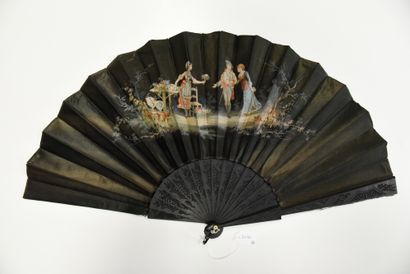 Three Lauronce fans, France, circa 1870
The...