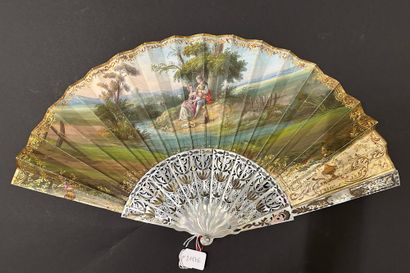 The musette player, France, circa 1840
Folded...