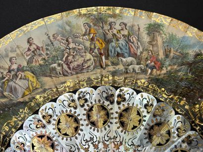 Two fans, France, circa 1850 

*The first,...