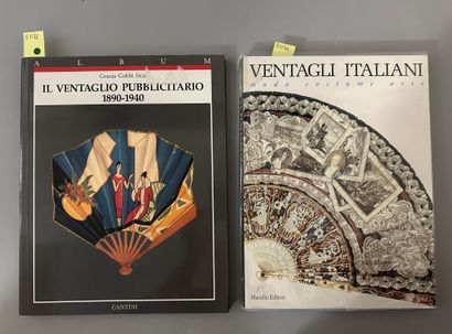 Two catalogs on fans, in Italian: Grazia...
