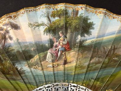The musette player, France, circa 1840
Folded...