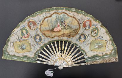 In the taste of Watteau, France, circa 1890-1900
Folded...