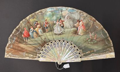 La Camargo, France, circa 1890-1900 
Folded...