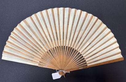 Three fans, Europe, 20th century
Decorated...
