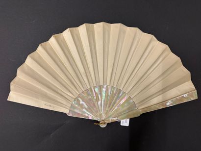 Roses and scrolls, Europe, circa 1890 
Folded...