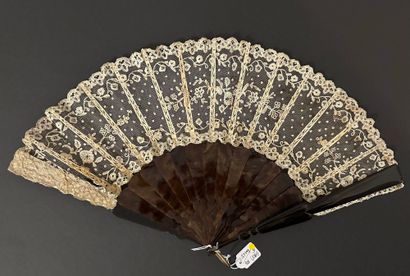 Three fans with flowers, France, circa 1890

*The...