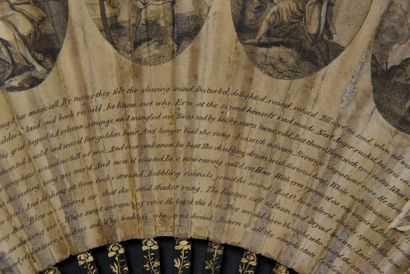 Two fans, Europe, circa 1780-1800

*The first,...