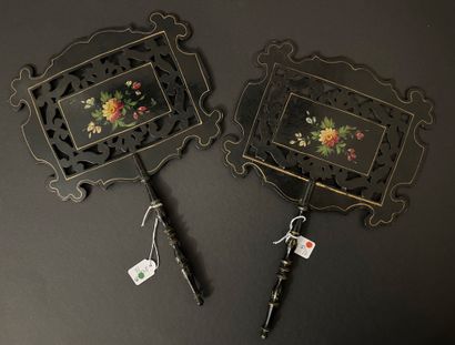 Pair of hand screens, France, 19th century

*The...