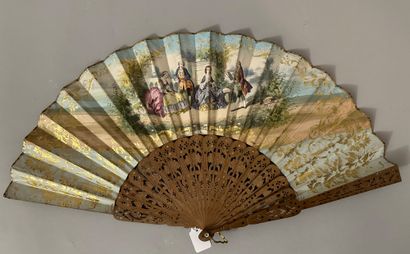 Three fans, Europe, 19th century

*The first,...