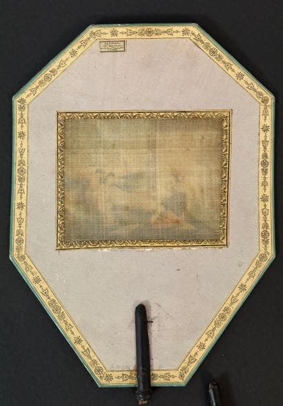 Dido and Aeneas, France, circa 1800
Polygonal...