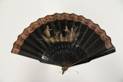 Three Lauronce fans, France, circa 1870
The...