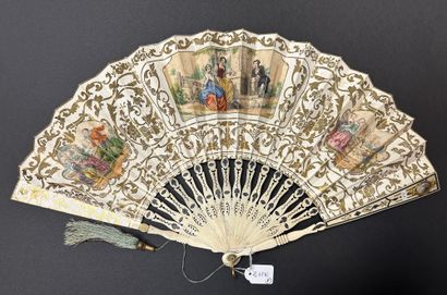 Two fans, France, circa 1840-1850
*The first,...