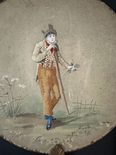 Conservation galante, France, circa 1890-1900...