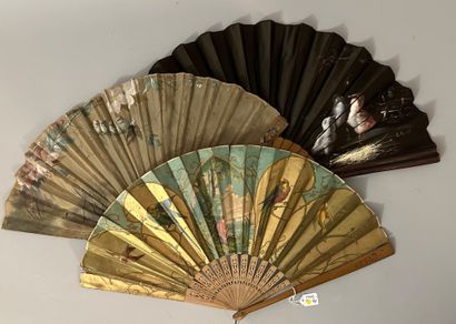 Three bird fans, France, circa 1890

*The...