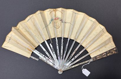 Play, Europe, circa 1770-1780 
Folded fan,...