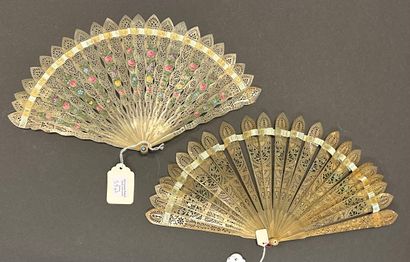 Two fans, France, circa 1820 
The 1st of...