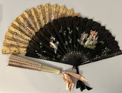 Three fans, Europe, circa 1890

*The first,...