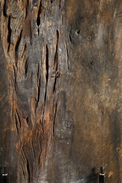 Rice granary door, Toraja population.
Sulavesi...