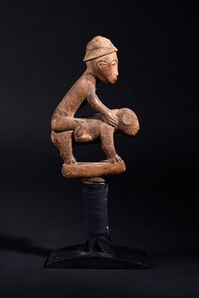 Baule royal scepter
Ivory Coast
Wood
Height:...