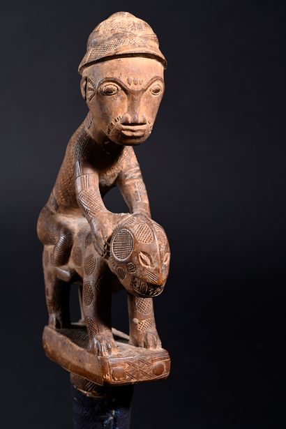 Baule royal scepter
Ivory Coast
Wood
Height:...