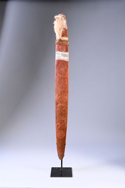 Great churinga or tjurunga, Arunta tribe,...