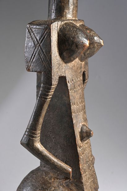 Statue, Bamana, Mali
Wood
Height: 54 cm

Provenance:...