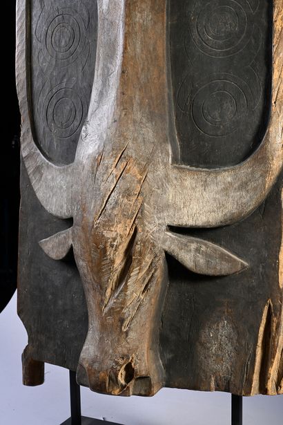Rice granary door, Toraja population.
Sulavesi...