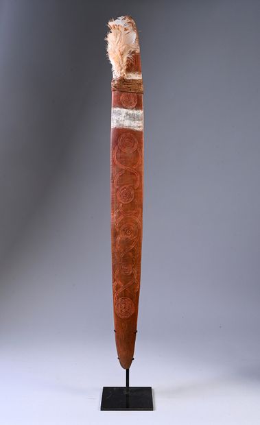 Great churinga or tjurunga, Arunta tribe,...