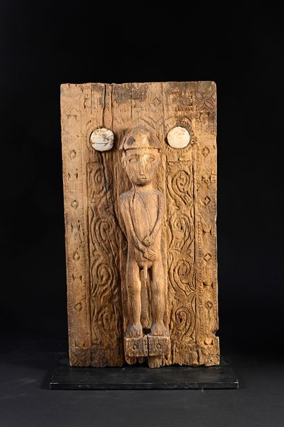 Tomb door, Sa'dan, Toradja Sulawesi (formerly...