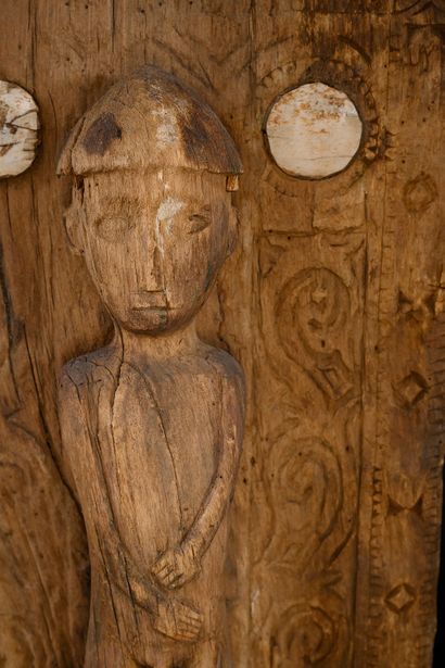 Tomb door, Sa'dan, Toradja Sulawesi (formerly...