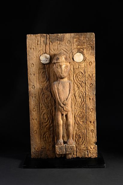 Tomb door, Sa'dan, Toradja Sulawesi (formerly...