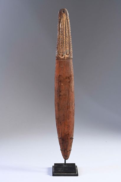 Rhombe, Gulf of Papua, Papua New Guinea

Wood,...
