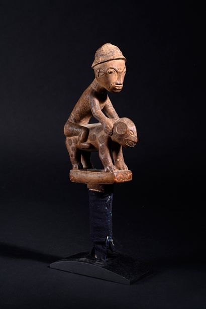 Baule royal scepter
Ivory Coast
Wood
Height:...