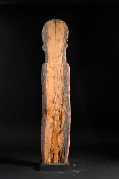Abelam statue, Maprik Mountains, Papua New...