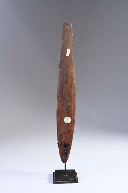Rhombe, Gulf of Papua, Papua New Guinea

Wood,...