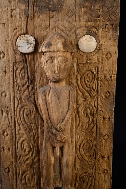 Tomb door, Sa'dan, Toradja Sulawesi (formerly...