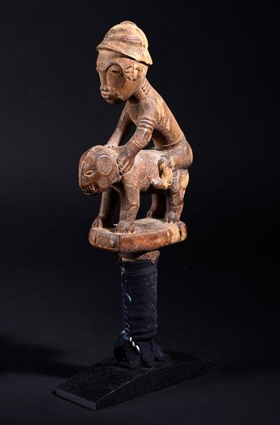 Baule royal scepter
Ivory Coast
Wood
Height:...