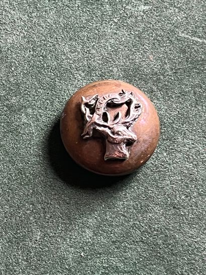 BRE. Bouton de gilet de l’équipage Fresnay...