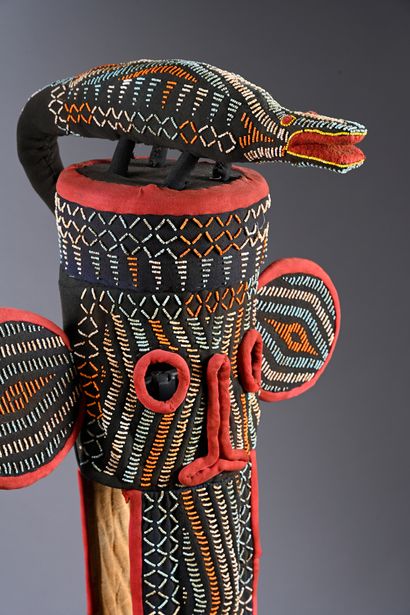 Bamiléké elephant mask, Cameroon
Wood, fabric,...