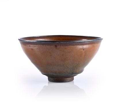 CHINA, Song Dynasty
Rare jian stoneware bowl
Mounted...