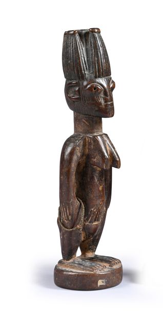Pair of twins, ere ibeji, Yoruba (Igbomina)Yoruba...