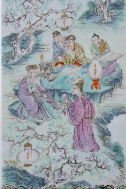 CHINA, Qing Dynasty, 18th century
Rare porcelain...