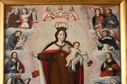 18th century Toledo workshop (Peru)
Virgin...