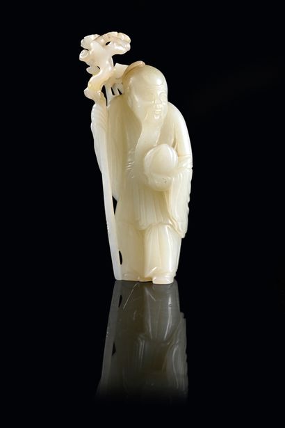 CHINA, 18th century
Celadon jade subject
Taking...