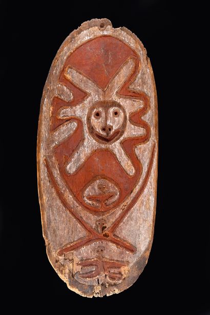 Gope votive board, Omaumere Village, Urama...